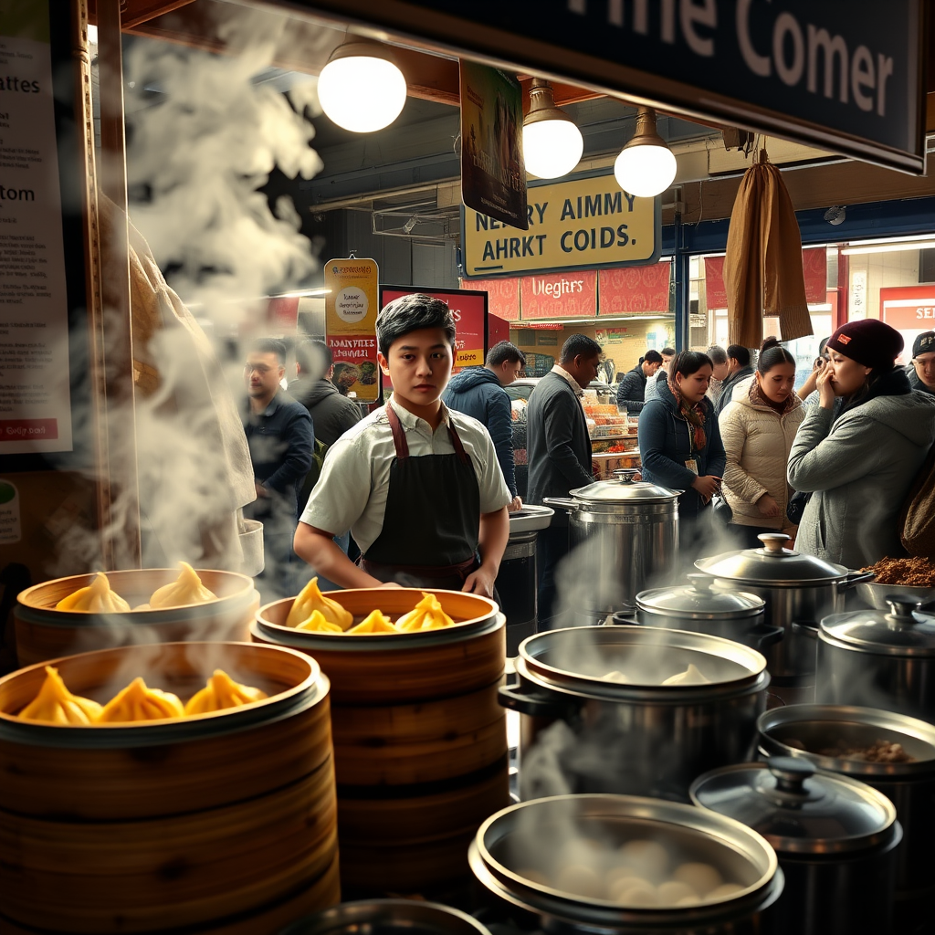Welsh couple's Nepalese dumplings sell out instantly on market debut